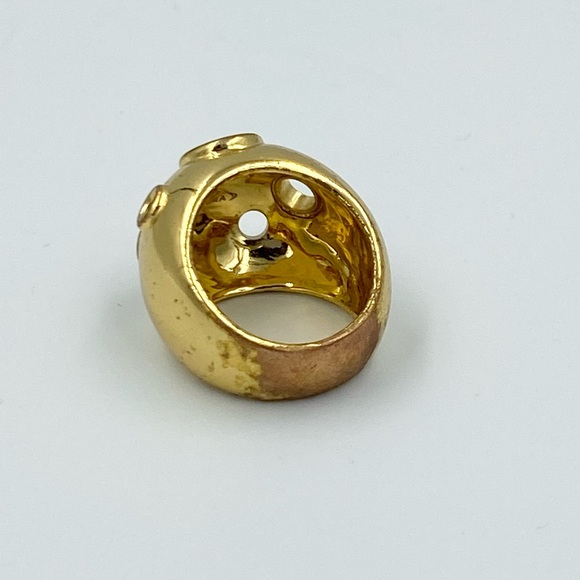 Coach Open Circle Gold Ring - Picture 3 of 3